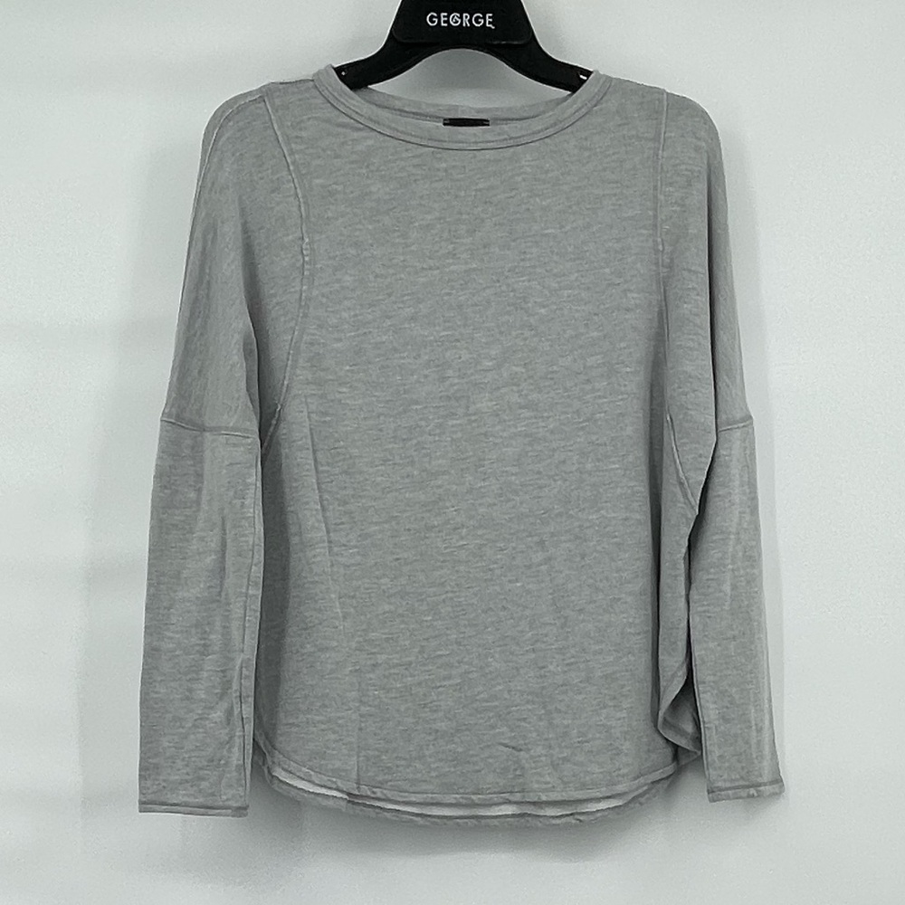 Heather gray soft gray lounge sweatshirt